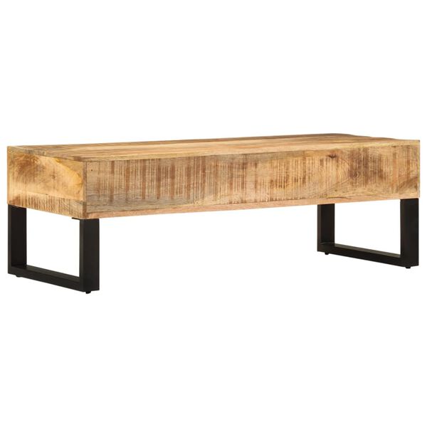 vidaXL Τραπεζάκι Σαλονιού 110 x 50 x 38 εκ. από Μασίφ Ξύλο Μάνγκο