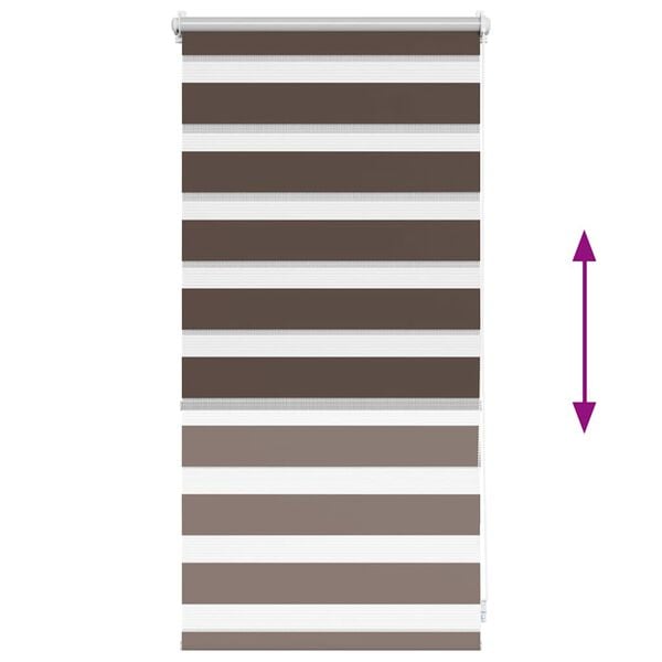 Ρόλερ Zebra Καφέ 40 x 100cm