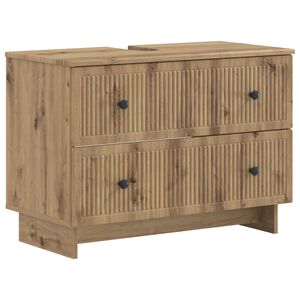 vidaXL &Nu;&tau;&omicron;&upsilon;&lambda;ά&pi;&alpha; &Nu;&iota;&pi;&tau;ή&rho;&alpha; M&pi;ά&nu;&iota;&omicron;&upsilon; EDE Artisan &Delta;&rho;&upsilon;&sigmaf; 82 x 41 x 59 &epsilon;&kappa;
