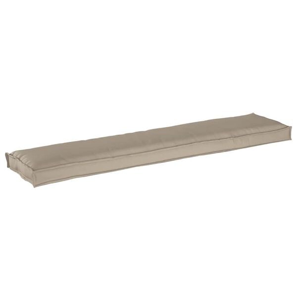 vidaXL &Mu;&alpha;&xi;&iota;&lambda;ά&rho;&iota; &pi;&alpha;&lambda;έ&tau;&alpha;&sigmaf; Taupe 180 x 40 x 8 &epsilon;&kappa;. Ύ&phi;&alpha;&sigma;&mu;&alpha; Ό&xi;&phi;&omicron;&rho;&nu;&tau;