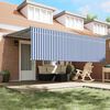 vidaXL Σκηνίτσα Αναδιπλούμενη Μπλε και λευκό 450 x 300 εκ ύφασμα