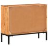 vidaXL Ντουλάπι με Συρτάρια 88 x 30 x 73 εκ. από Μασίφ Ξύλο Ακακίας
