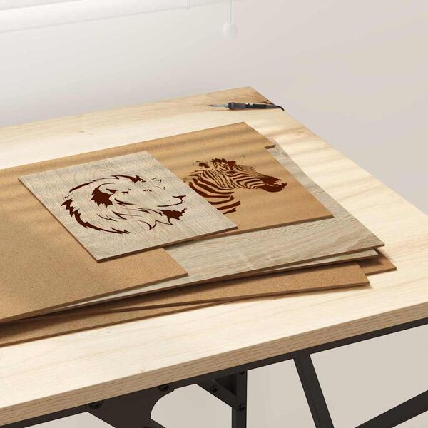 vidaXL Διακοσμητικά Πάνελ 12 pcs Sonoma Δρυς 30 x 42 x 0.3 εκ