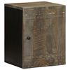 vidaXL Ντουλάπι Μπάνιου Επιτοίχιο 38x33x48 εκ. από Μασίφ Ξύλο Μάνγκο