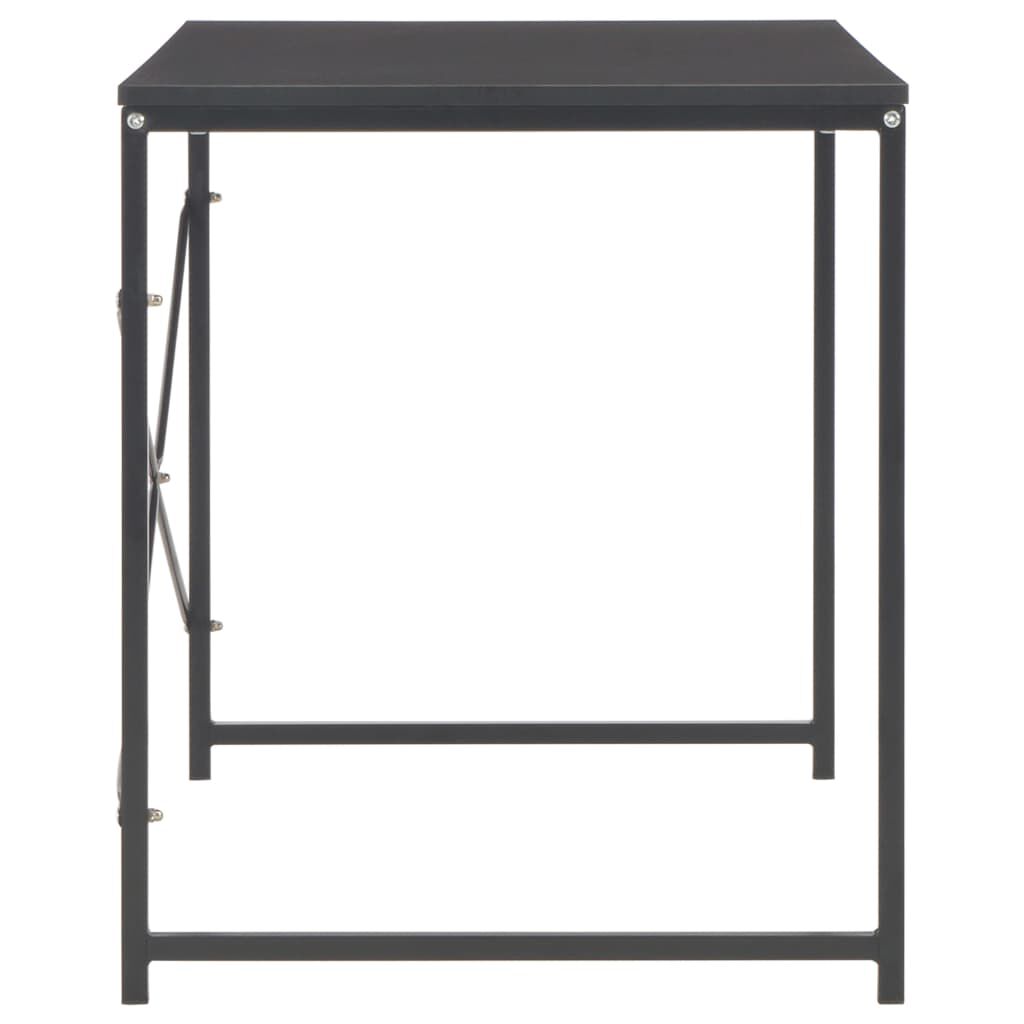 vidaXL Γραφείο Υπολογιστή Μαύρο 120 x 60 x 70 εκ.