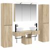 vidaXL &Sigma;&epsilon;&tau; &Epsilon;&pi;ί&pi;&lambda;&omega;&nu; &Mu;&pi;ά&nu;&iota;&omicron;&upsilon; 6 pcs Sonoma &Delta;&rho;&upsilon;&sigmaf;