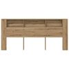 vidaXL Κρεβάτι με Κεφαλάρι 220 x 18,5 x 104,5 εκ. Επεξεργασμένο ξύλο