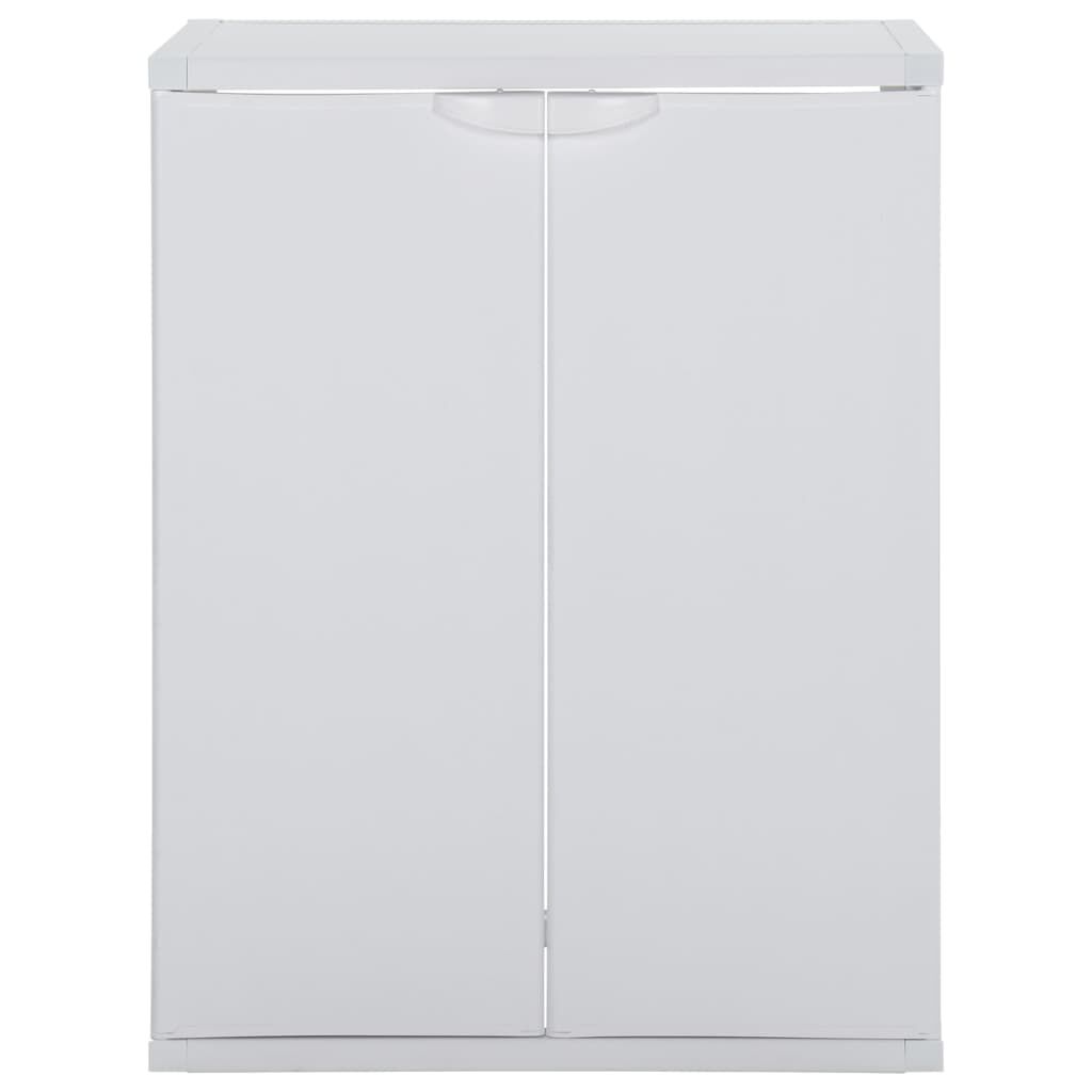 vidaXL Ντουλάπι Πλυντηρίου Λευκό 68,5 x 64,5 x 88 εκ. από PVC
