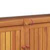 vidaXL Τραπέζι Κονσόλα Κήπου 110 x 35 x 75 εκ. από Μασίφ Ξύλο Ακακίας