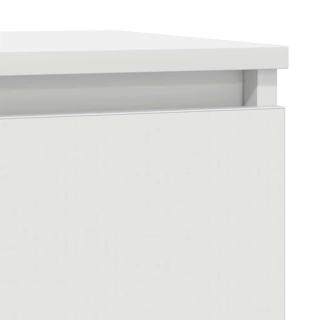 vidaXL Ντουλάπι Λευκή 29,5x34x76 εκ. από Επεξεργασμένο Ξύλο