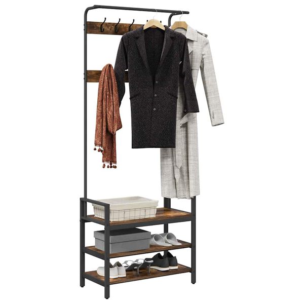 vidaXL &Kappa;&rho;&epsilon;&mu;ά&sigma;&tau;&rho;&alpha; &Kappa;&alpha;&pi;&nu;&iota;&sigma;&tau;ό &Delta;&rho;ύ&sigmaf; 75 x 34 x 184 &epsilon;&kappa; &Epsilon;&pi;&epsilon;&xi;&epsilon;&rho;&gamma;&alpha;&sigma;&mu;έ&nu;&omicron; &xi;ύ&lambda;&omicron;