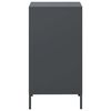 vidaXL Ντουλάπι Ανθρακί 35x39x73,5 εκ. από Χάλυβα Ψυχρής Έλασης