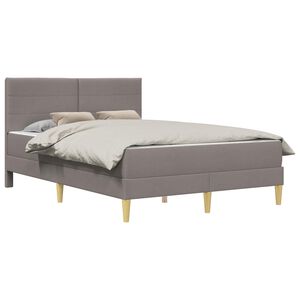 vidaXL &Sigma;&kappa;&epsilon;&lambda;&epsilon;&tau;ό&sigmaf; &Kappa;&rho;&epsilon;&beta;&alpha;&tau;&iota;&omicron;ύ Taupe 120 x 200 cm &Pi;&omicron;&lambda;&upsilon;&epsilon;&sigma;&tau;έ&rho;&alpha;&sigmaf;
