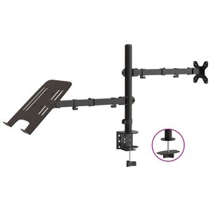 vidaXL &Beta;ά&sigma;&eta; &Omicron;&theta;ό&nu;&eta;&sigmaf; VESA &Mu;&alpha;ύ&rho;&eta; 75/100 &chi;&iota;&lambda;. &alpha;&pi;ό &Alpha;&tau;&sigma;ά&lambda;&iota;