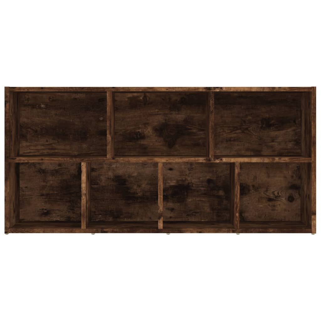 vidaXL Βιβλιοθήκη Καπνιστή Δρυς 50 x 25 x 106 εκ.