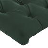 vidaXL Κεφαλάρι με Πτερύγια Πράσινο 83x23x118/128 εκ. Βελούδινο