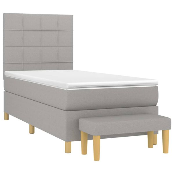 vidaXL &Kappa;&rho;&epsilon;&beta;ά&tau;&iota; Boxspring &mu;&epsilon; &Sigma;&tau;&rho;ώ&mu;&alpha; &Alpha;&nu;&omicron;&iota;&chi;&tau;ό &Gamma;&kappa;&rho;&iota; 80x200 &epsilon;&kappa;. &Upsilon;&phi;&alpha;&sigma;&mu;ά&tau;&iota;&nu;&omicron;