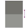 vidaXL Roller Blind Blackout &gamma;&kappa;&rho;ί 155x230 cm &Pi;&lambda;ά&tau;&omicron;&sigmaf; &upsilon;&phi;ά&sigma;&mu;&alpha;&tau;&omicron;&sigmaf; 151,6cm