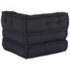 vidaXL Modular Pouffe Anthracite 70x70x54 ύφασμα