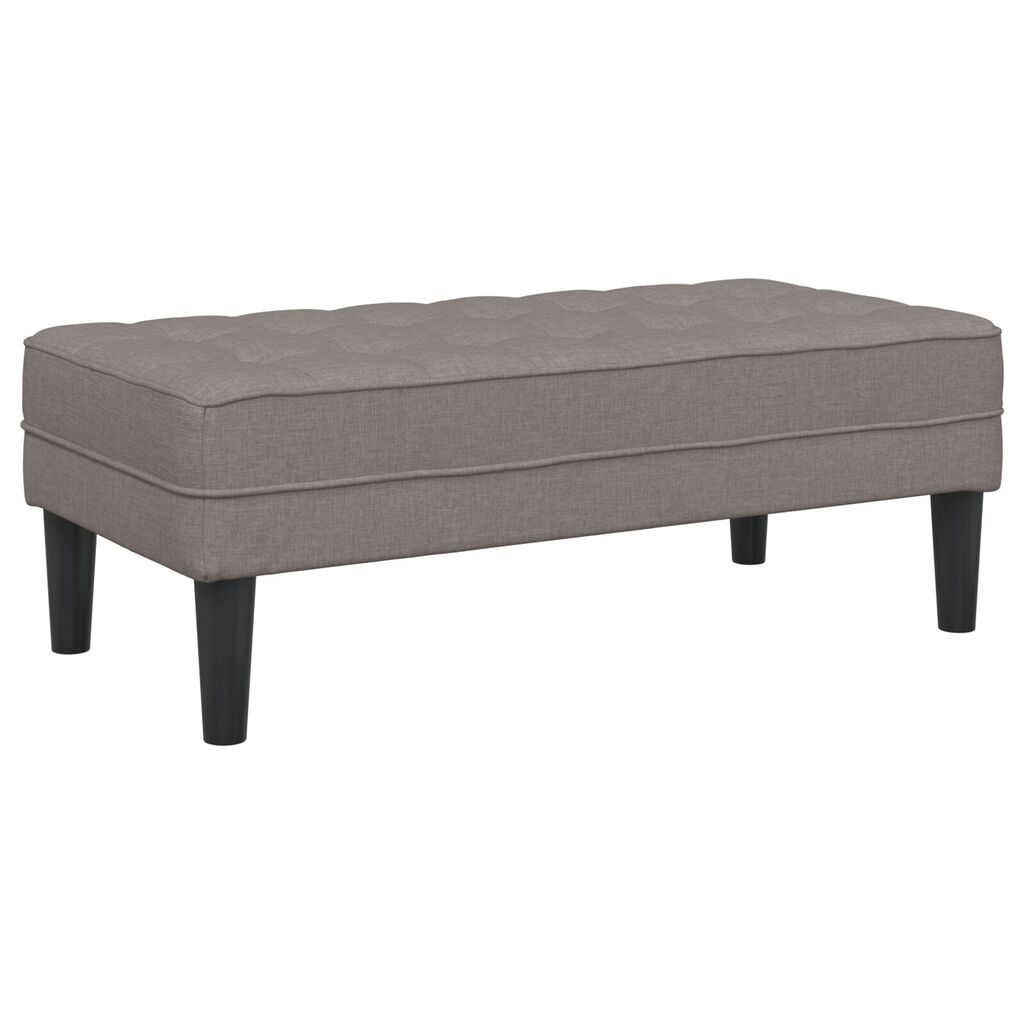 vidaXL Παγκάκι Ταμπά 113x57x39 εκ. Ύφασμα
