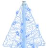 vidaXL Χριστουγεννιάτικο Δέντρο με 100 LED Μπλε 120 cm Ακρυλικό