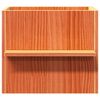 vidaXL Σπίτι για γάτες Wax Brown 51x35x30 cm Στερεό ξύλο πεύκο