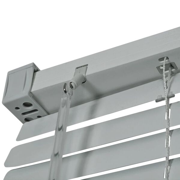vidaXL Στόρι Παραθύρου Ασημί 140 x 160 εκ. από Αλουμίνιο