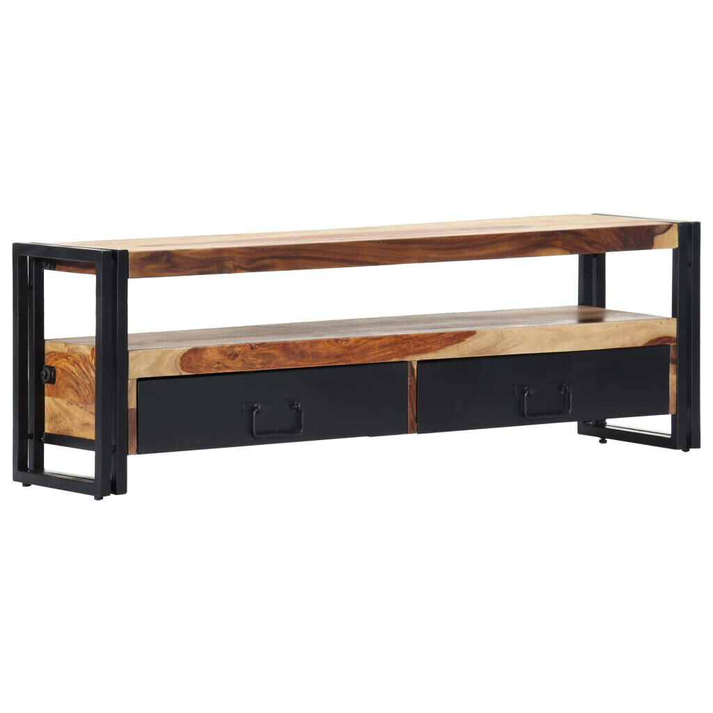 vidaXL Έπιπλο Τηλεόρασης 120 x 30 x 40 εκ. από Μασίφ Ξύλο Sheesham