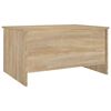 vidaXL Τραπεζάκι Σαλονιού Sonoma Δρυς 80x55,5x41,5 εκ. Επεξεργ. Ξύλο