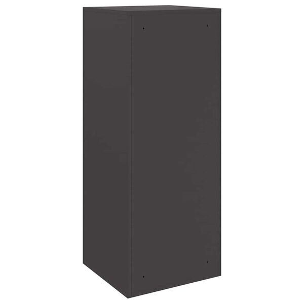 vidaXL Θυρίδα Πακέτων Μαύρο 41 x 38 x 103 εκ Ατσάλι