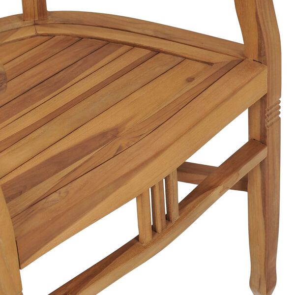 vidaXL Καρέκλες Κήπου 2 τεμ. από Μασίφ Ξύλο Teak