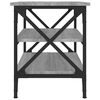 vidaXL Βοηθητικό Τραπέζι Γκρι Sonoma 55x38x45 εκ. Επεξεργασμένο Ξύλο