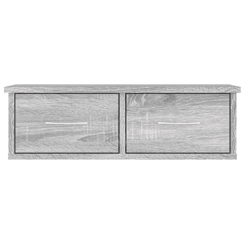 vidaXL Ντουλάπι Τοίχου Γκρι Sonoma 60x26x18,5 εκ. Επεξεργασμένο Ξύλο