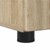vidaXL Ντουλάπι Μπάνιου Sonoma Δρυς 30 x 35 x 95 εκ Επεξεργασμένο ξύλο