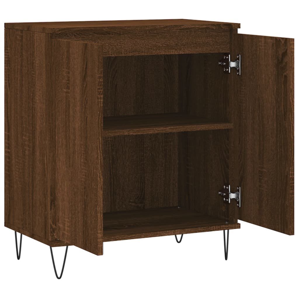vidaXL Μπουφές Καφέ Δρυς 60x35x70 εκ. από Επεξεργασμένο Ξύλο
