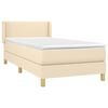 vidaXL &Kappa;&rho;&epsilon;&beta;ά&tau;&iota; Boxspring &mu;&epsilon; &Sigma;&tau;&rho;ώ&mu;&alpha; &Kappa;&rho;&epsilon;&mu; 80 x 200 &epsilon;&kappa;. &Upsilon;&phi;&alpha;&sigma;&mu;ά&tau;&iota;&nu;&omicron;