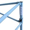 vidaXL Κιόσκι Πτυσσόμενο Επαγγελματικό Λευκό 3 x 6 μ. Ατσάλινο