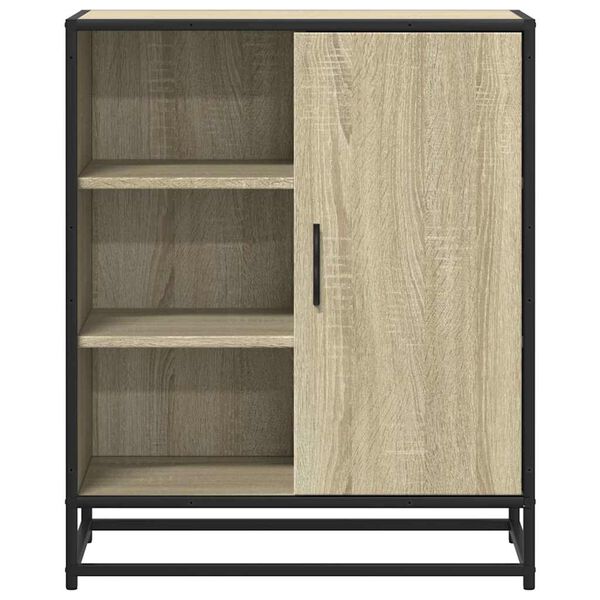 vidaXL Sideboard Sonoma Oak 62x35x76 cm &Kappa;&alpha;&tau;&alpha;&sigma;&kappa;&epsilon;&upsilon;&alpha;&sigma;&mu;έ&nu;&omicron; &xi;ύ&lambda;&omicron;