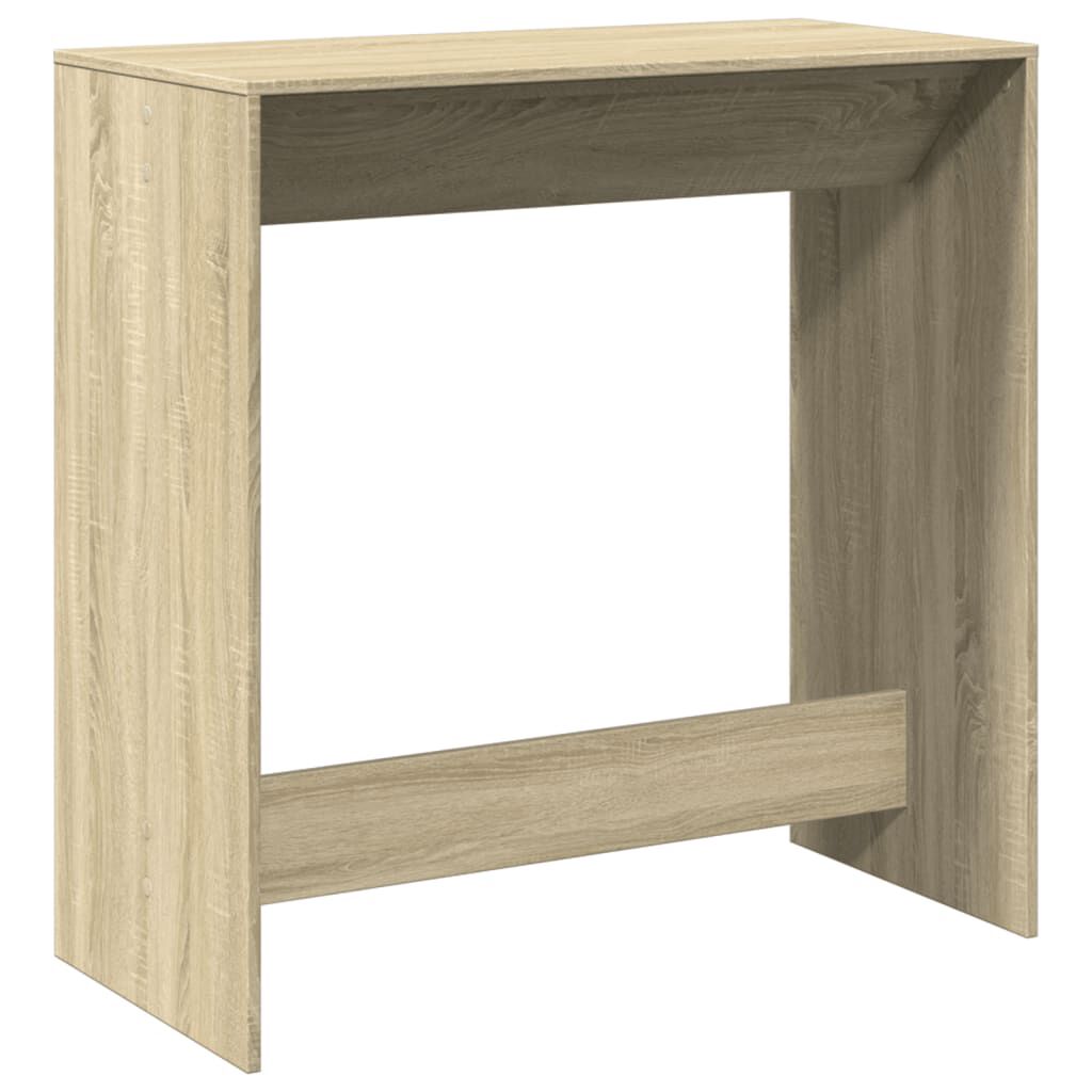 vidaXL Τραπέζι Μπαρ Sonoma Δρυς 102x50x103,5εκ. Επεξεργ. Ξύλο