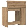 vidaXL Γραφείο Artisan Oak 90 x 48 x 101,5 εκ. Επεξεργασμένο ξύλο