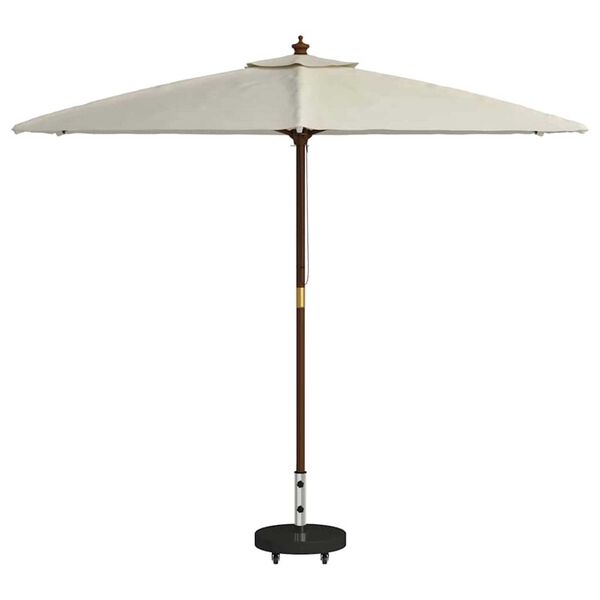 vidaXL Βάση ομπρέλας Μαύρο 45 x 45 x 45 cm Γρανίτης