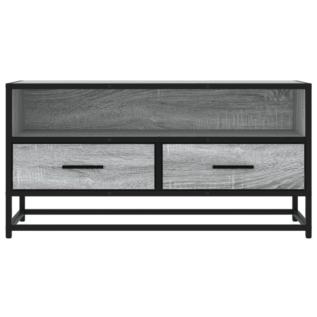 vidaXL Έπιπλο Τηλεόρασης Γκρι Sonoma 80x34,5x40 εκ. Επεξ. Ξύλο