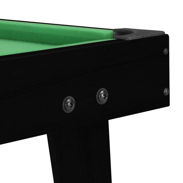 vidaXL Μπιλιάρδο Επιτραπέζιο Μαύρο / Πράσινο 92 x 52 x 19 εκ.