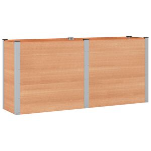 vidaXL &Upsilon;&pi;&epsilon;&rho;&upsilon;&psi;&omega;&mu;έ&nu;&eta; &Zeta;&alpha;&rho;&nu;&tau;&iota;&nu;&iota;έ&rho;&alpha; &Kappa;&alpha;&phi;έ 200 x 50 x 91 cm WPC &kappa;&alpha;&iota; &Alpha;&lambda;&omicron;&upsilon;&mu;ί&nu;&iota;&omicron;
