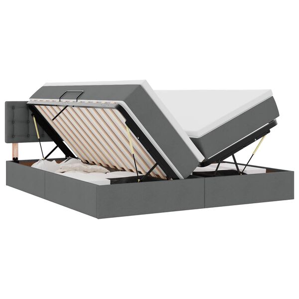 vidaXL &Kappa;&rho;&epsilon;&beta;ά&tau;&iota; &Alpha;&pi;&omicron;&theta;ή&kappa;&eta;&sigmaf; &Sigma;&kappa;&omicron;ύ&rho;&omicron; &Gamma;&kappa;&rho;&iota; 200 x 200 cm &Tau;&epsilon;&chi;&nu;&eta;&tau;ό &Delta;έ&rho;&mu;&alpha;