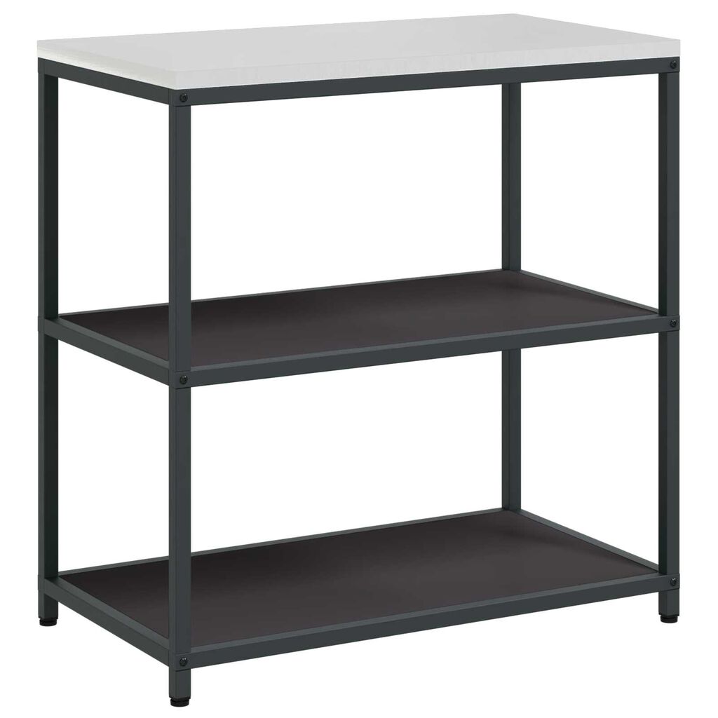 vidaXL Ράφι Αποθήκευσης Κουζίνας με ράφι Σκ rusty 60 x 50 x 92 εκ.
