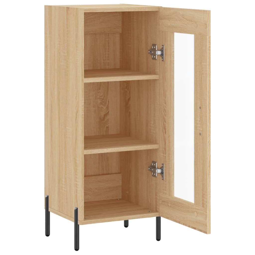 vidaXL Ντουλάπι Sonoma Δρυς 34,5x34x90 εκ. από Επεξεργασμένο Ξύλο