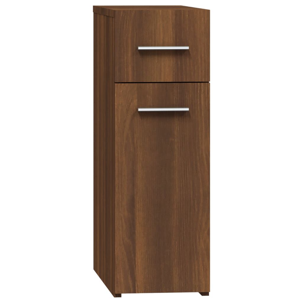 vidaXL Συρταριέρα Γενικής Χρήσης Καφέ Δρυς 20x45,5x60 εκ. Επεξ. Ξύλο