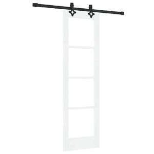 vidaXL &Sigma;&upsilon;&rho;ό&mu;&epsilon;&nu;&eta; &Pi;ό&rho;&tau;&alpha; &Lambda;&epsilon;&upsilon;&kappa;ό 61 x 198,5 &epsilon;&kappa;. &Mu;&alpha;&sigma;ί&phi; &xi;ύ&lambda;&omicron; &pi;&epsilon;ύ&kappa;&omicron;&upsilon; &kappa;&alpha;&iota; &gamma;&upsilon;&alpha;&lambda;ί