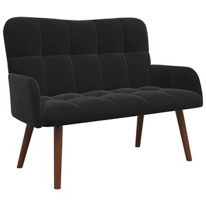 vidaXL &Kappa;&alpha;&nu;&alpha;&pi;έ&sigmaf; 2 &alpha;&tau;ό&mu;&omega;&nu; &Mu;&alpha;ύ&rho;&omicron; 115 x 61 x 87 &epsilon;&kappa;. &Beta;&epsilon;&lambda;&omicron;ύ&delta;&omicron;